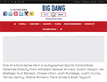 Tablet Screenshot of bigdawgpossessions.com